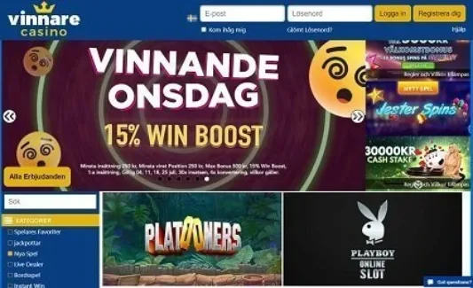 vinnare casino