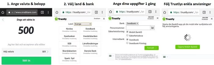 guide till trustly paynplay insättning hos casino