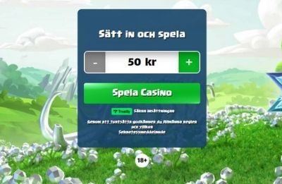 Duelz casino insättning 50 kr