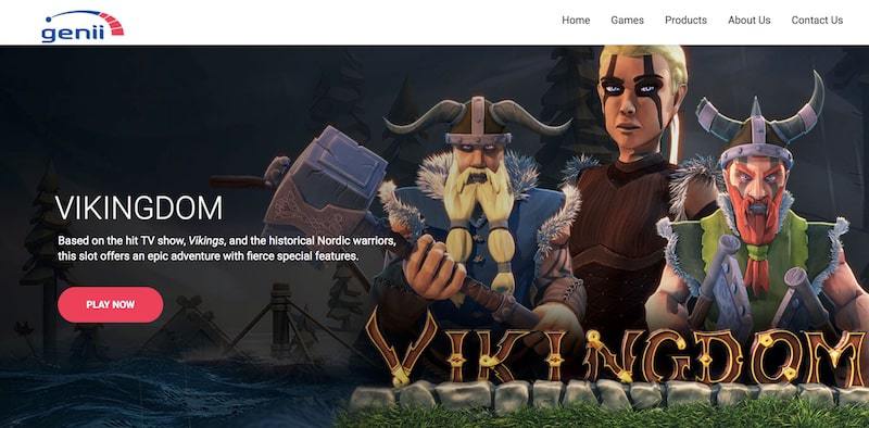 Vikingdom casino spel från Genii spelutvecklare