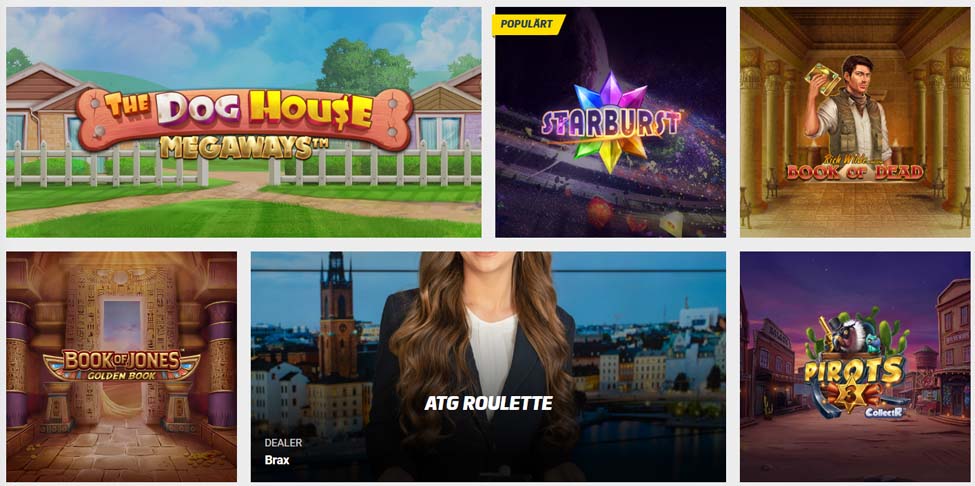 Spelautomater på atg.