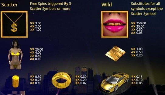 Symboler från Booming Gold.