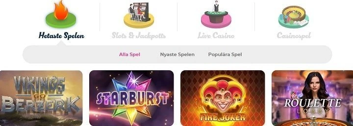 casinojoy spel