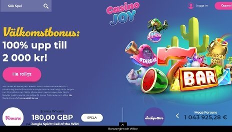 casinojoy casino online
