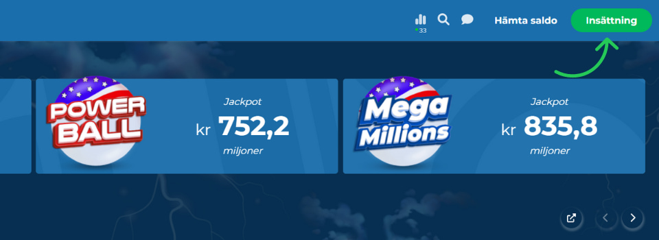 Pronto Casino insättning