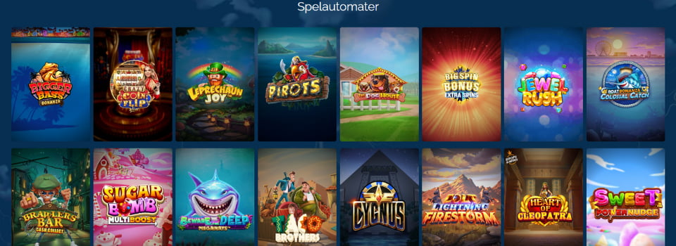Pronto Casino spelautomater