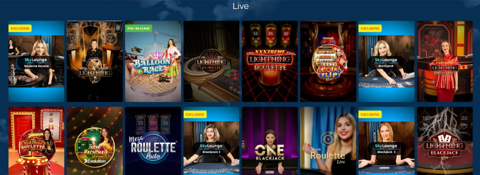 Pronto live casinospel