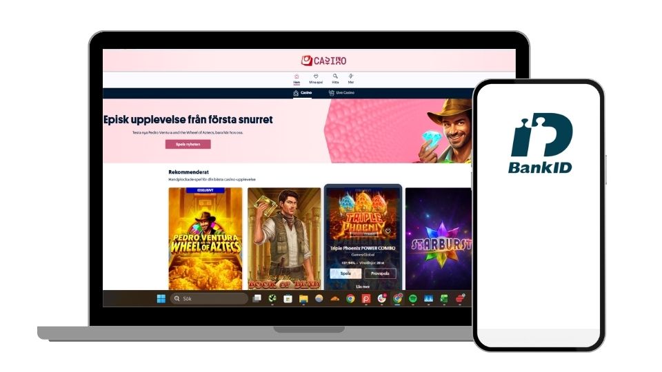 Svenska Spel Casino logga in BankID