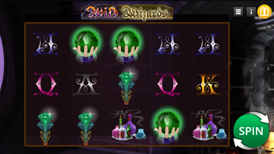 Wild Wizards spelplan