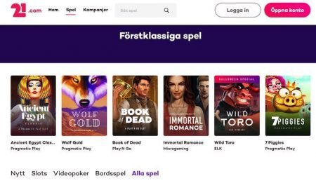 21.com Casino