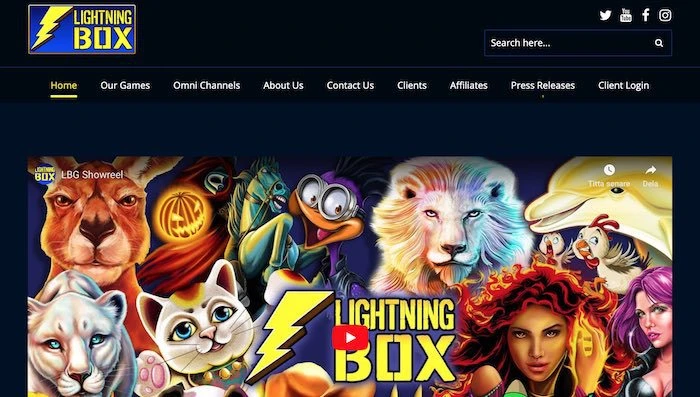 Lightning Box spel