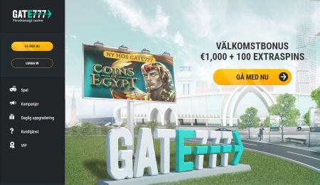 Gate777 Casino bonus