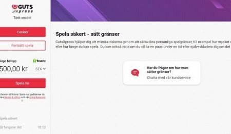 GutsXpress websida