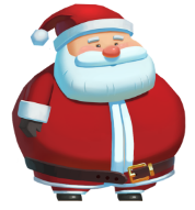 Fat Santa symboler