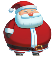 Fat Santa symboler