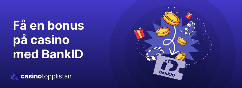 Casino bonus via BankID betalning