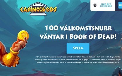 casino gods bonus