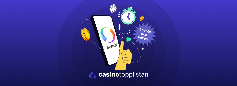 Snabbt och säkert casino med Swish på mobilen