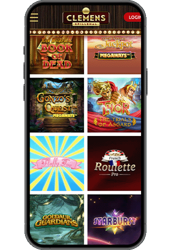 Clemens Spillehall på mobilen