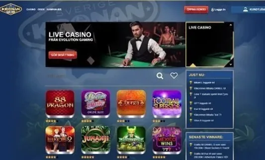 Sverige Kronan Casino