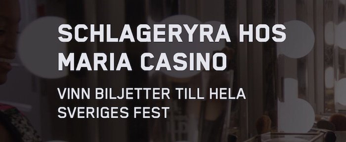 maria melodifestivalen