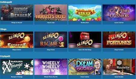 Casonic casino spelautomater