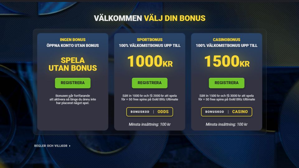 Coolbet välkomstbonus