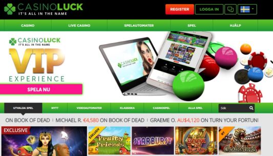 casinoluck hemsida