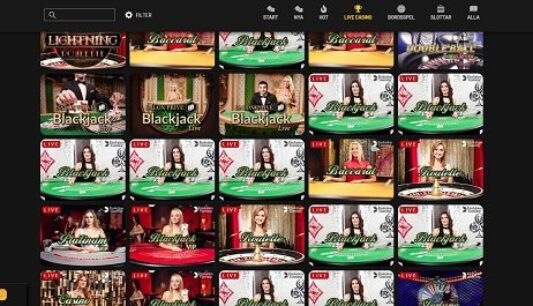 MoboCasino live dealers