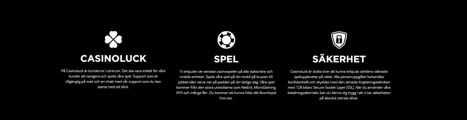 spel på casinoluck