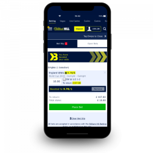 William Hill app