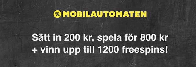 Mobilautomaten dubbelbonus sommar