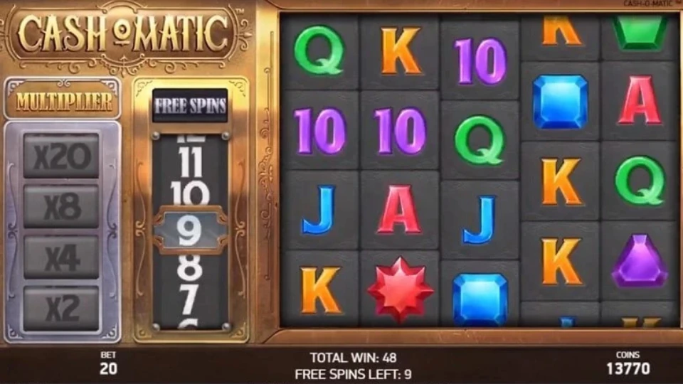 Cash-O-Matic spelplan