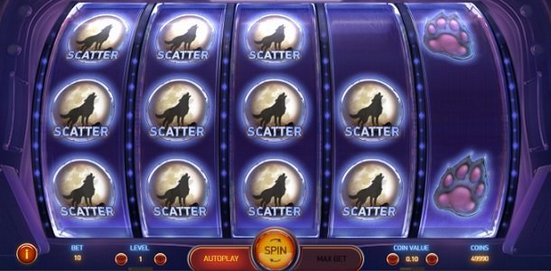 Spinsane spelautomat scatter