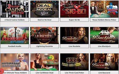 live casinospel