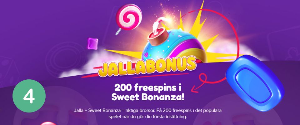 Jalla Casino free spins