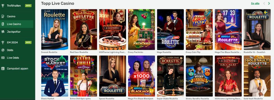 campobets live casino