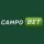 Campobet casino-loggan med grön bakgrund
