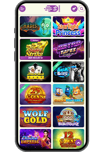 YoYo Casino på mobilen
