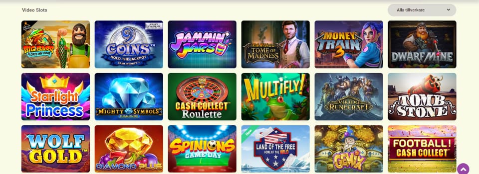 YoYo Casino spelautomater