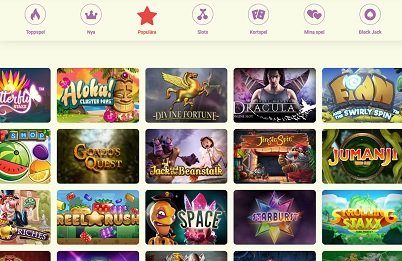 yoyo casino spelutbud