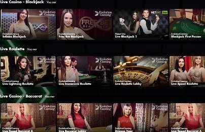 Inandout bet live casino
