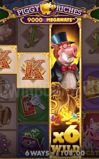 Sloten Piggy Riches Megaways
