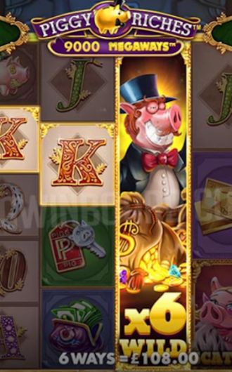 Slotten Piggy Riches Megaways