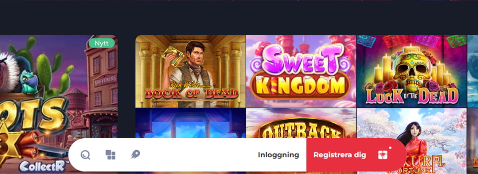 SlotV Casino registrera dig