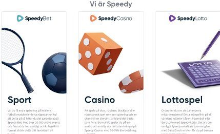 Speedybet med caisino och lotto