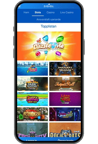 Jackpotjoy Casino på mobilen
