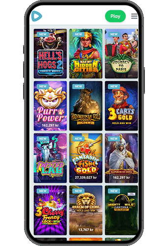 SpeedyBet Casino på mobilen