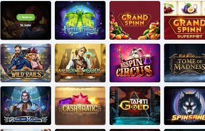 Spelklart casino spelutbud