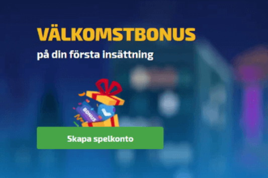 Lyckost välkomstbonus